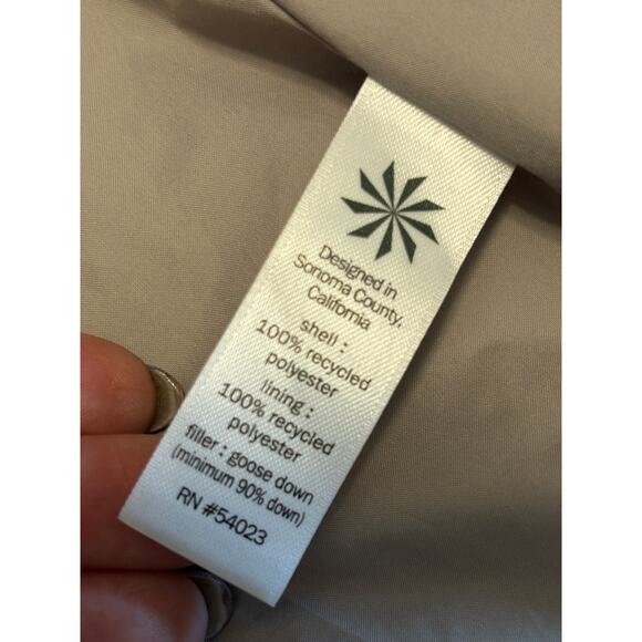 Pre-Owned Athleta Vest Goosedown Silcer/Gray Size L - Picture 7 of 11